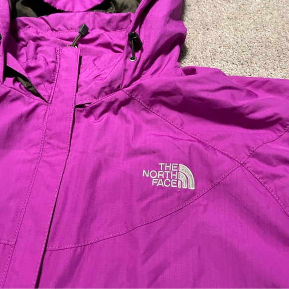 The Northface Jacket Womens XL Hyvent Lightweight Pink Magenta Breathable - Picture 5 of 16